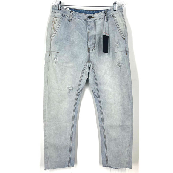 Man X One Teaspoon 32 Long Brando Mr Browns Jeans NWT - Picture 12 of 12